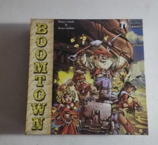 BOOMTOWN Boardgame - Face2Face Games, 2004. Open Box.