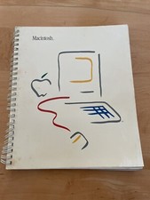 MACINTOSH 1983 USER MANUAL Picasso 030-0687 EARLY Mac Computer Very RARE