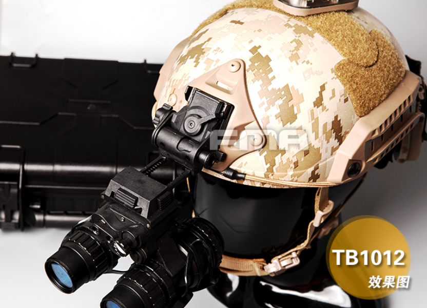 Gunyoo Nachtzicht Goggles NVG Mount voor L4G24 Tactische Helm Airsoft Plastic L4G24 NVG Mount voor PVS15 PVS18 GPNVG18 Nachtzicht Bril (Tan