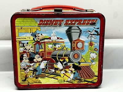 Walt Disney ヴィンテージ メタルランチボックス Vintage Walt Disney