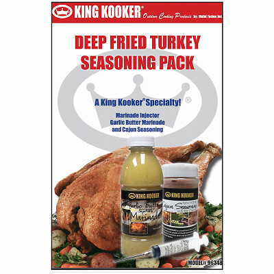 King Kooker 96348 Deep-Fried Turkey Seasoning Pack - Quantity 1 - Picture 1 of 2