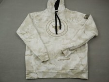 Under Armour Hoodie Men Small Beige Camo Project Rock Veterans Sweatshirt S