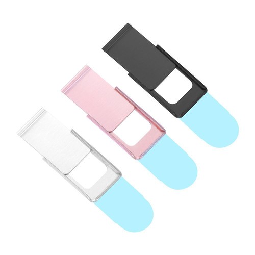 Camera Sticker Slide Shutter Metal Webcam Cover For Laptop Smartphone Computer - Photo 17 sur 17