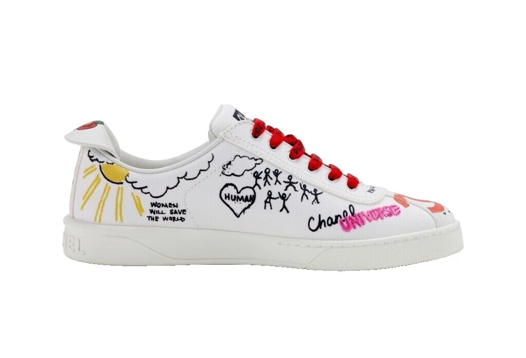 CHANEL Solid Athletic Shoes for Women