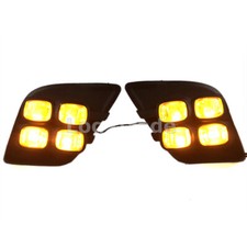 Drl For Toyota Hilux Revo 2015 2016 Led Daytime Running Light Car Fog Lamp Bezel Drl For Toyota Hilux Revo 2015 2016 Led Daytime Running Light Car Fog Lamp Bezel