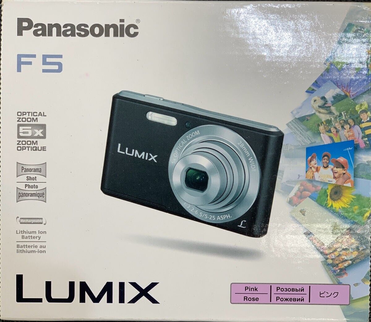 Panasonic lumix dmc-f5 Pink Color!!! | eBay Panasonic lumix dmc-f5 Pink Color!!! | eBay