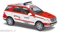 Busch 43313, Mercedes M-Klasse W166 »Malteser Notarzt, H0 Auto Fertigmodell 1:87