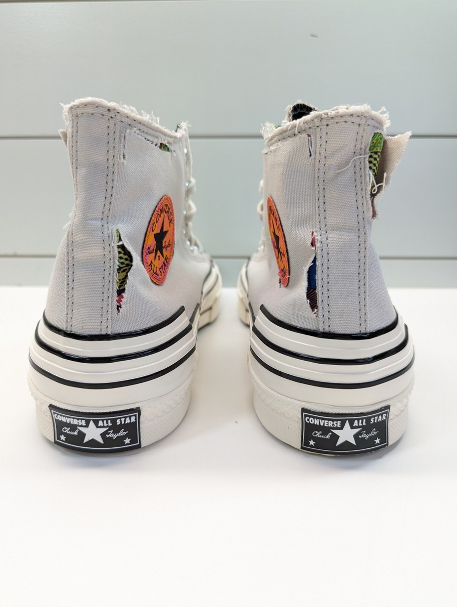 Converse Chuck 70 Hacked Heel High Tear Away Light Bone