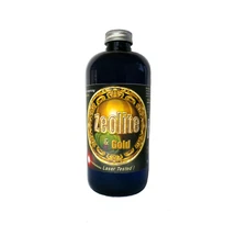 Liquid Zeolite Enhanced with Gold. Natural Cleanse and Detox. Gut Health. 16 oz.