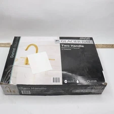 Glacier Bay Widespread 2-Handle High-Arc Bathroom Faucet 8" - Complete