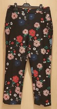 Cynthia Rowley Damen Hose, Gr. 40,  Blumenmot...