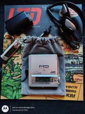 JVC XM-R70 Portable MiniDisc Recorder Mint Tested Fully Functional