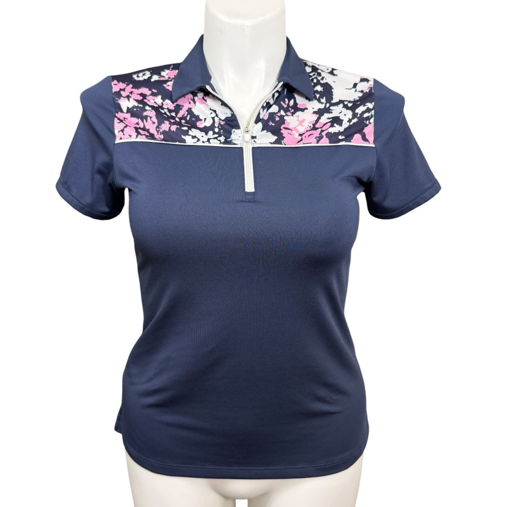 Polo Shirt Medium Navy Blue