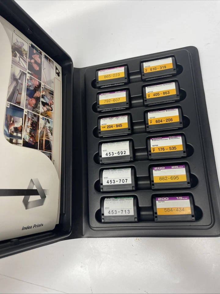 Lote de 33 rollos almacenados Kodak Advantix Memory Keeper - Desarrollado Foto 4 de 4