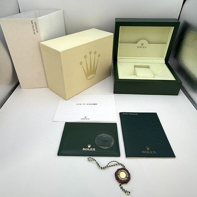 Rolex Uhrenbox 39139.64 Datejust 16622 M Booklet Card Case Tag Original