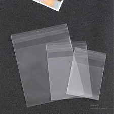 100Pcs/Lot Translucent Dots Plastic Cookie Packaging Bags Cupcake Wrapper Self A