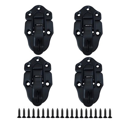 4 Pack Toggle Hasp Latches Hardware with Hardening Screws,Classical Duckbille...