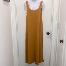Mustard Yellow Orange Rachel Pally LILIAN Maxi Dress - Size Small