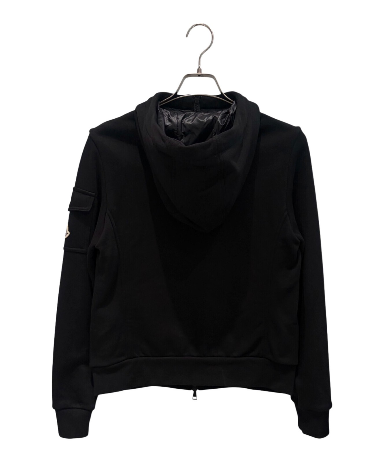 MONCLER/Down-switched Hoodie/MAGLIA CARDIGAN Black Size: M thumbnail 2