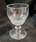 Georgian Glass Rummer with cut facets ca 1820