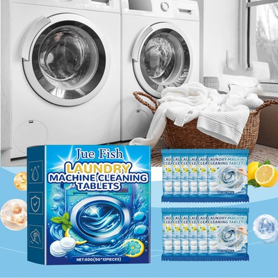 #ad 12PCS Washing Machine Cleaner Tablets Deep Clean No Residue All Models $7.49