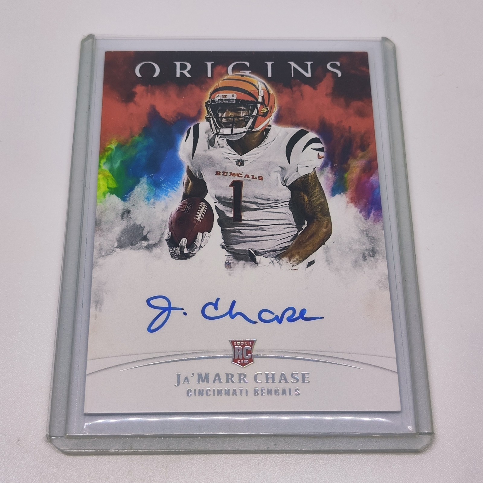 2021 Panini Origins Rookie Autographs RC Auto Ja'MARR CHASE!!