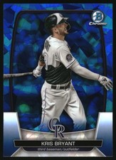 2023 Bowman Chrome Sapphire Kris Bryant #45 Baseball Card