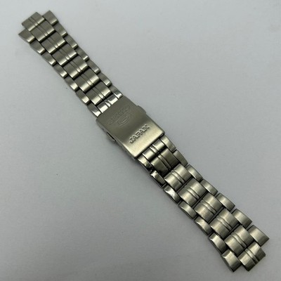 10mm Seiko 7S26-02C0 Stainless Steel 3268-Z.E Vintage Men s Bracelet ARN141AMJ3