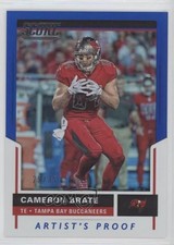 2017 Score Artist's Proof 25/35 Cameron Brate #44 1p5