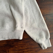 Aritzia TNA Sweatfleece Cozy Fleece Perfect Fit Hoodie XS Heather Light Oatmeal
