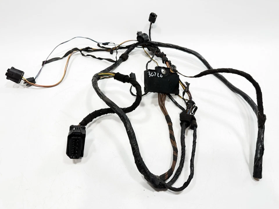 07-13 Bmw E70 X5 X6 Left driver Xenon Headlight Wiring Harness Plugs Oem - Image 4 of 4