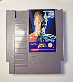 Nintendo NES 1991 game - T2 Terminator 2 Judgement Day - CIB Tested & Working