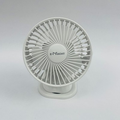 E-MACHT USB Clip on Fan, Portable Electric fan, 3 Speeds Strong Airflow