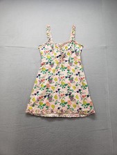 Urban Outfitters Women Dresses M Multicolor Floral Scoop Neck Sleeveless Casual