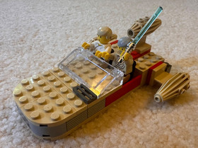 Vintage Star Wars set 7110 -Landspeeder; 100% complete w box and instructions