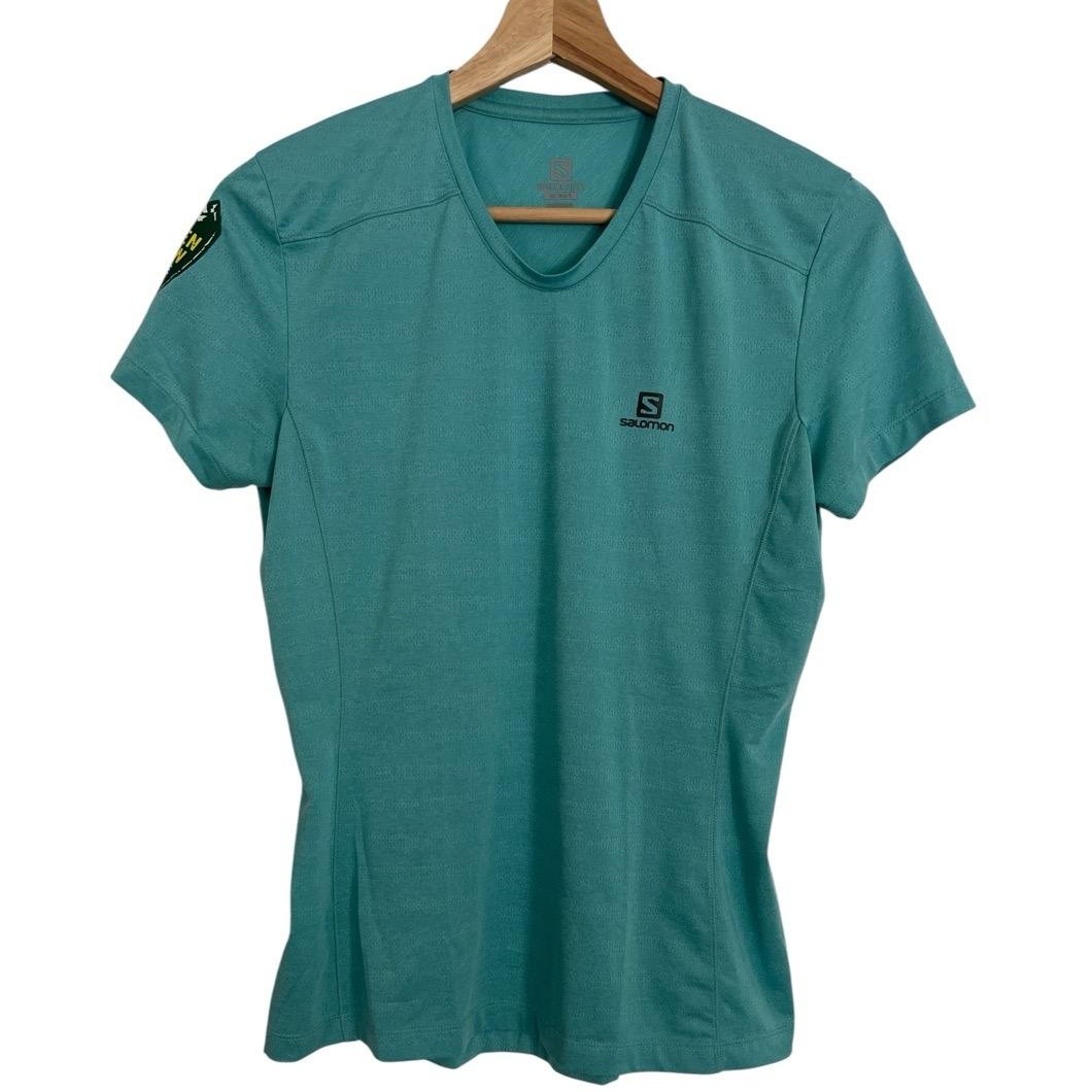 Salomon T Shirt Donna Piccola Meadowbrook Verde Freccia Spezzata Skyrace Performance