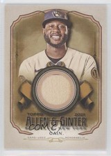 2021 Topps Allen & Ginter's Full Size Relics B Lorenzo Cain #AGA-LC 0n84
