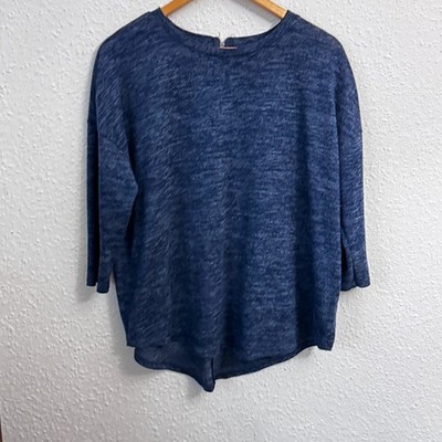 Primark Emma & Giovanni Ladies Oversized Blue Marl Knit 1562