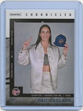 2025 Panini Caitlin Clark Chronicled WNBA #60 Indiana Fever