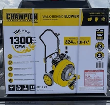 Champion Power Equipment 200947 Walk-Behind Gas Leaf Blower 160 MPH 1300 CFM 224