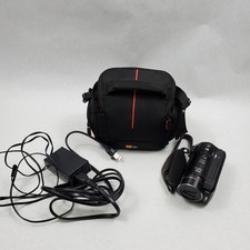 Canon Vixia HF10 12x Optical Zoom HD Camcorder Bage/charger included NO BATT
