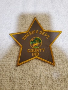 Vintage Indiana County Sheriff's Department