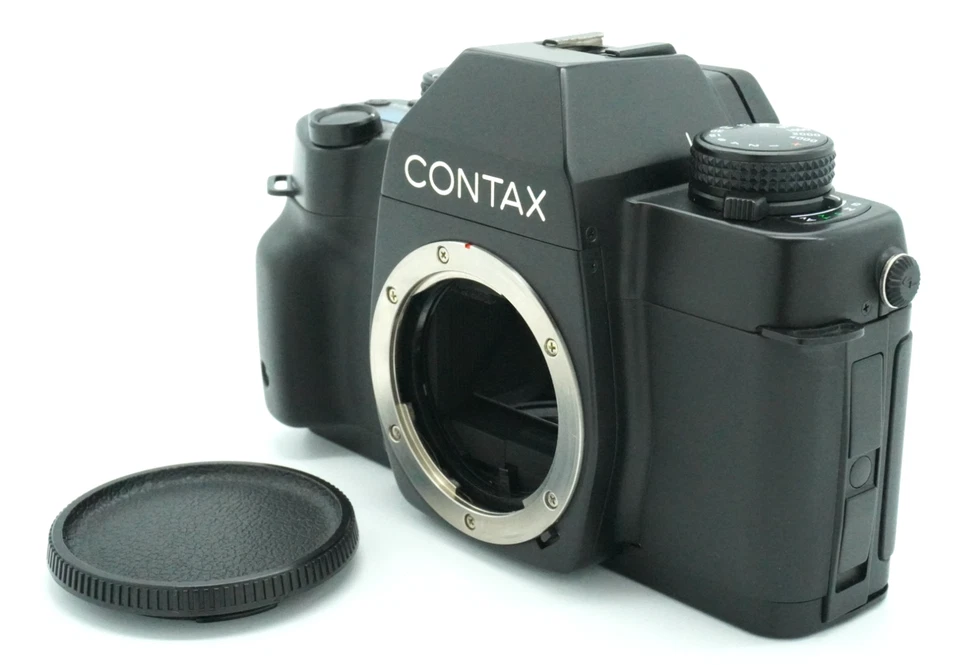Tested! [Mint!!!] Contax ST SLR 35mm Film Camera Black C/Y Mount From JAPAN #184 - Image 2 of 4