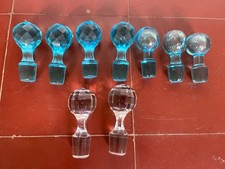 Bouchons anciens verre et cristal
