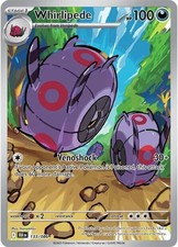 WHIRLIPEDE 133/086 BLACK BOLT POKEMON (ILLUSTRATION RARE, NM)