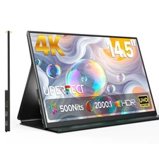 UPERFECT 14.5" 4K Portable Monitor 3840x2400 16:10 LCD Screen with Smart Cover