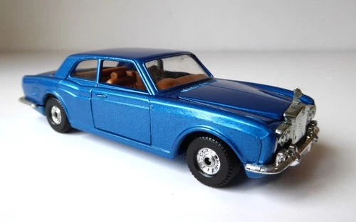 Corgi Toys 279 ' ROLLS ROYCE CORNICHE'  Met. Blue 1:36 Vintage Diecast