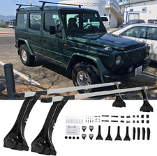 64" Dachtr&auml;ger Querstangen Regenrinne SquareBar F&uuml;r MERCEDES G-KLASSE W461 W463