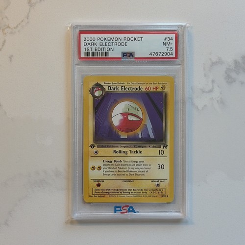 Dark Electrode (1st Edition) graded PSA 7.5 for sale on eBay