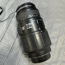 Sigma 70-300mm 1:4-5.6 DL Macro Super Lens - Untested